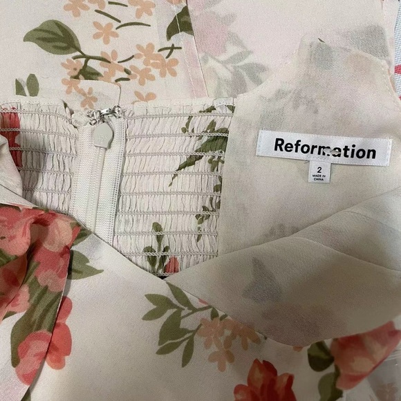 NWT Reformation Twilight Dress Corsage - Picture 8 of 8